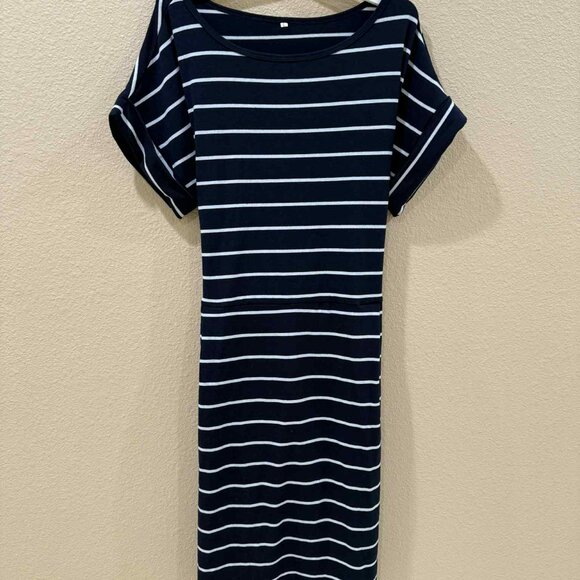Women's Large striped dress - Picture 1 of 3